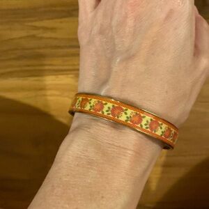 Vera Bradley flower bracelet metal